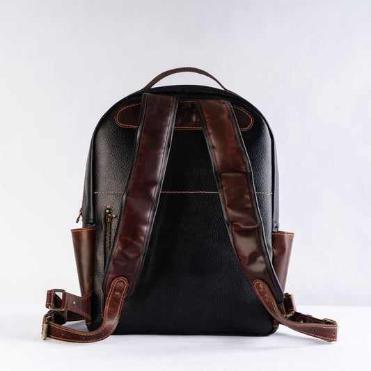 Zipper Backpacks Brown