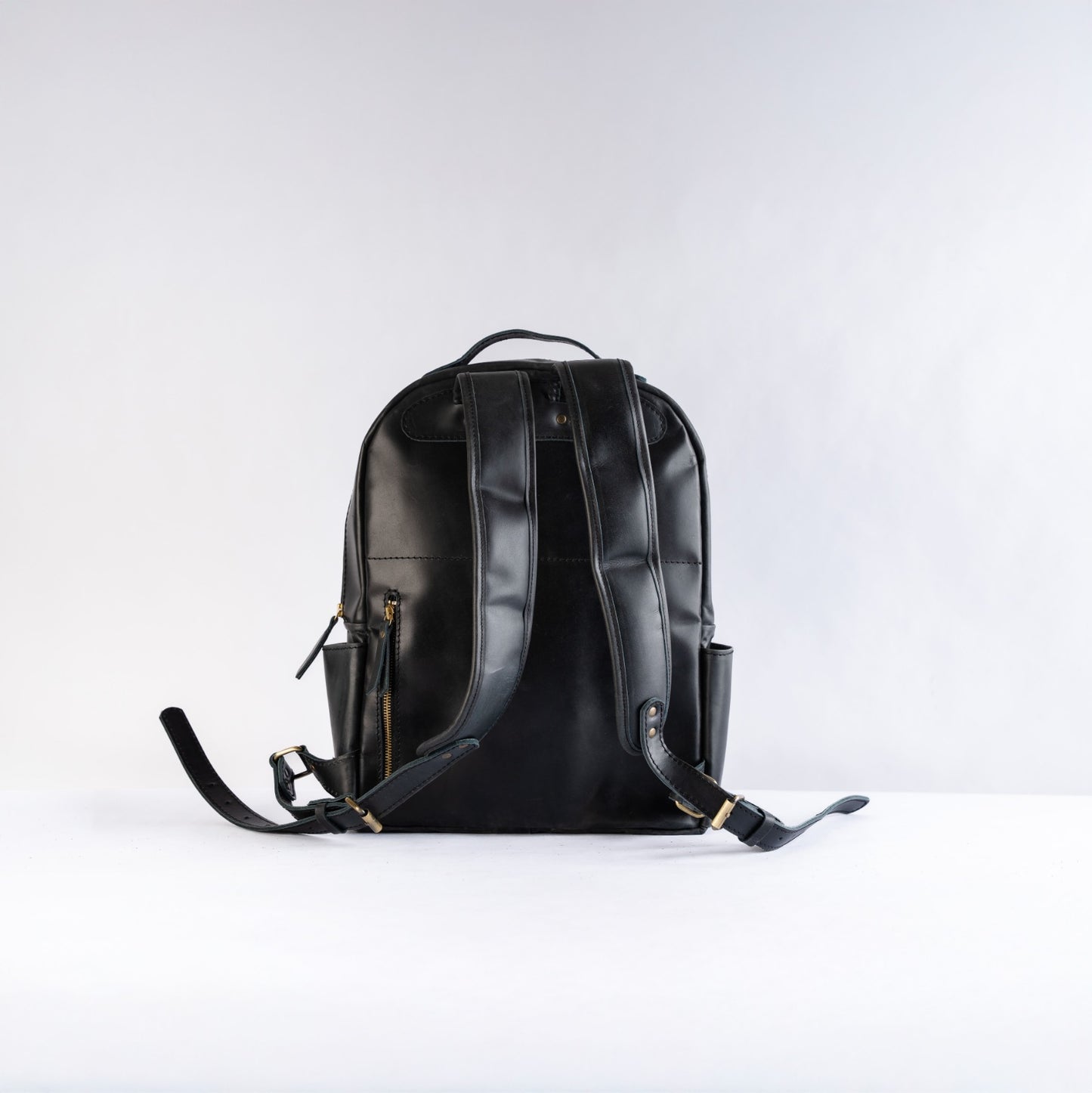 Zipper Backpacks Black
