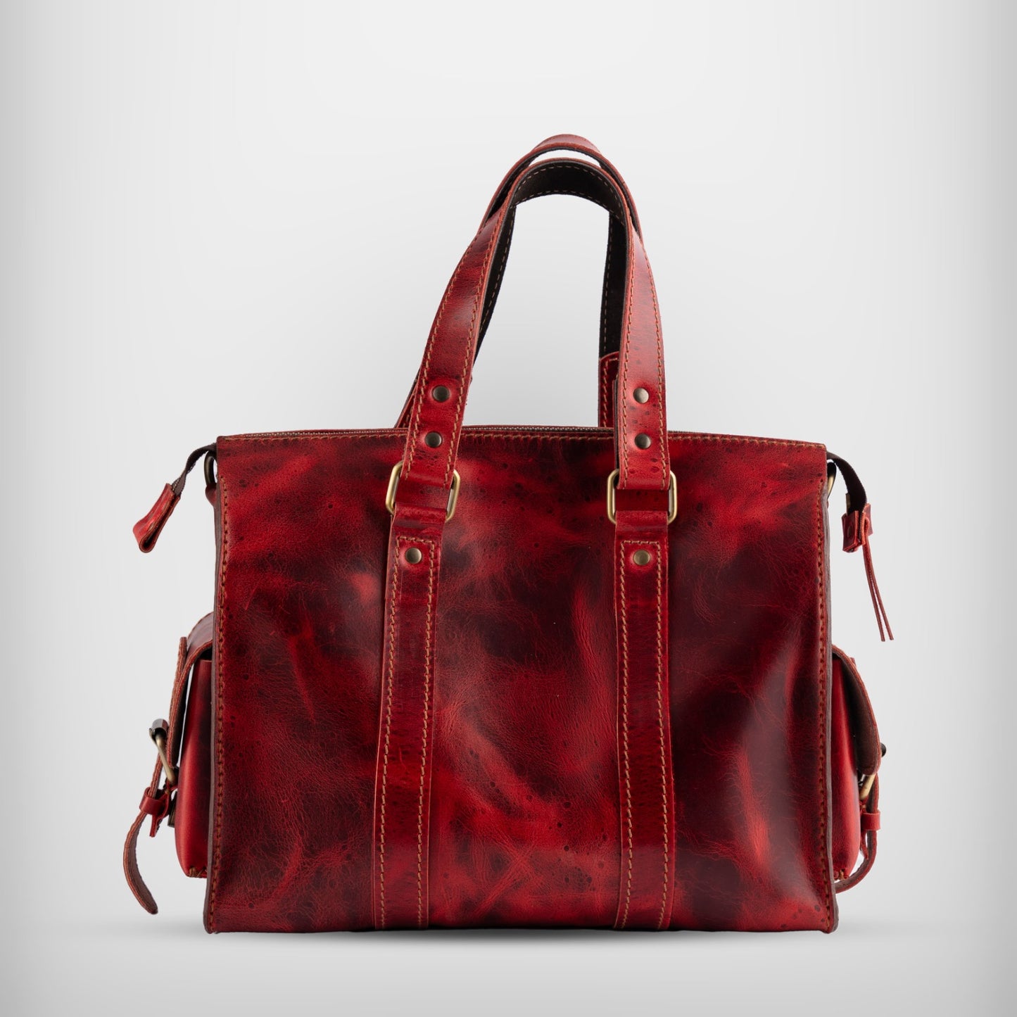 Bowler Bag Red