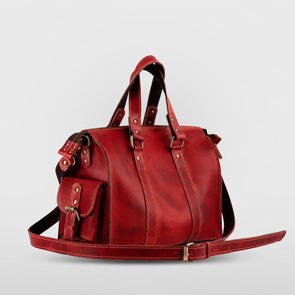Bowler Bag Red