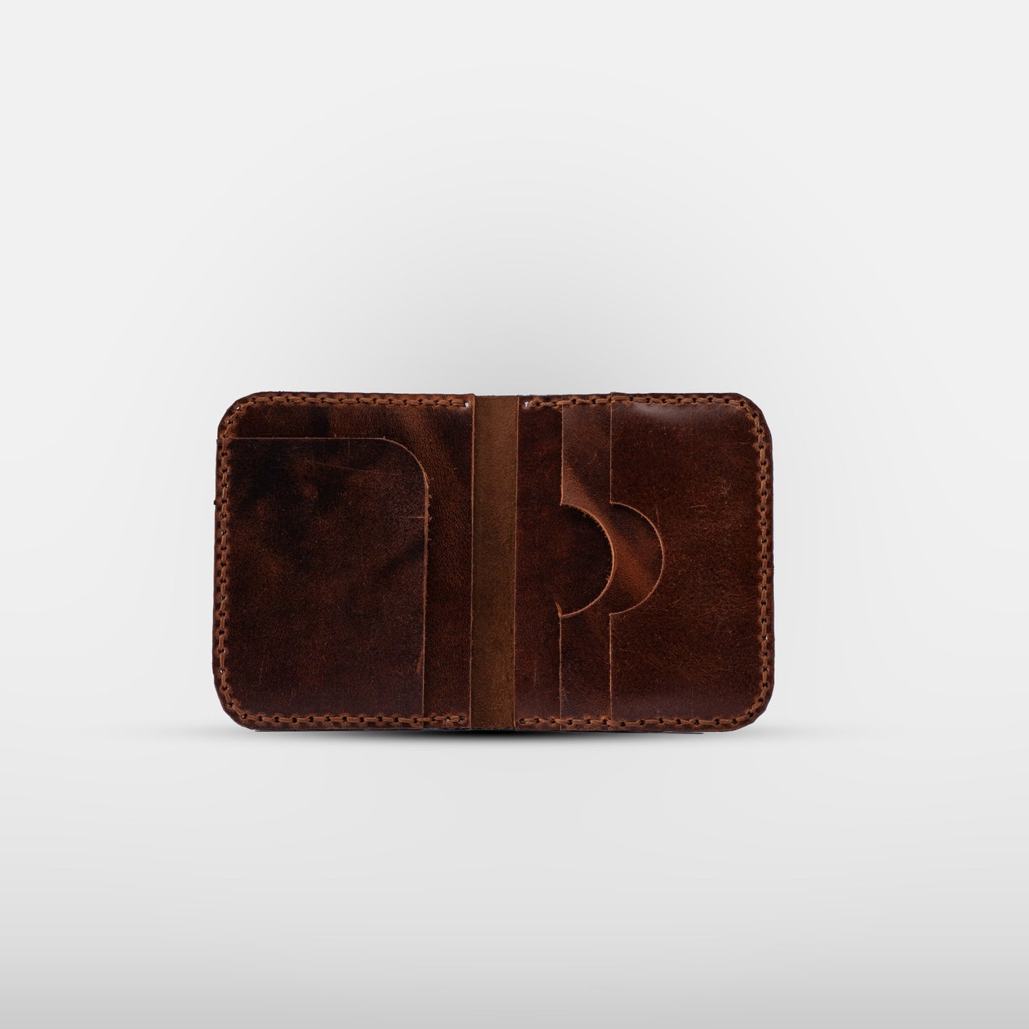 Bifold wallet sienna
