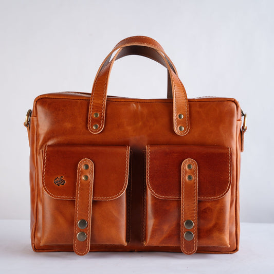 Laptop Zipper Orange