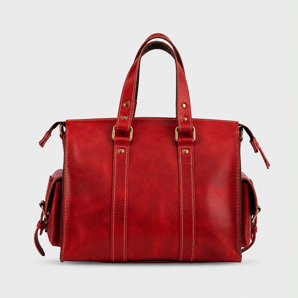 Bowler Bag Red