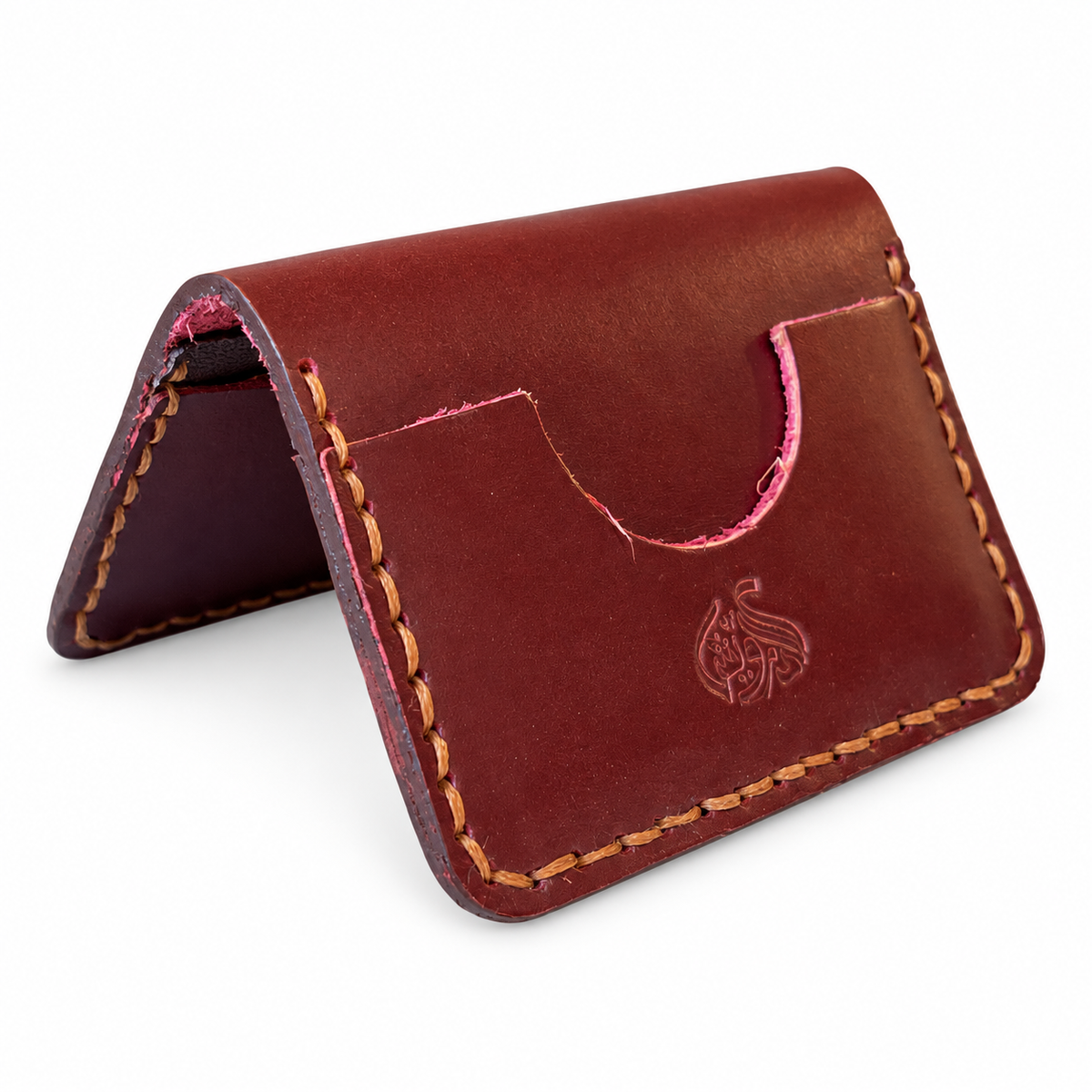 El Darweesh Outlet Card Holder Reddish Brown 2