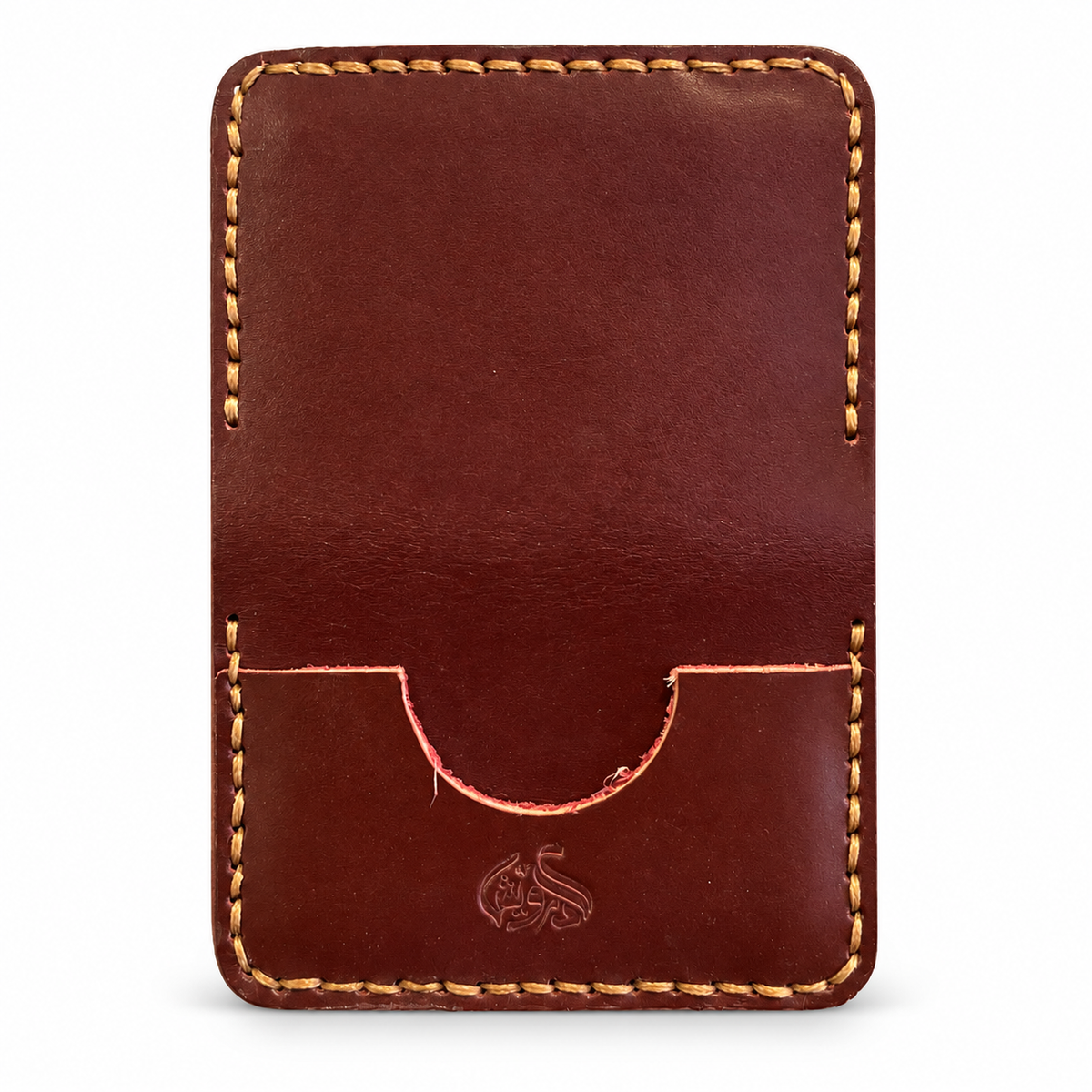 El Darweesh Outlet Card Holder Reddish Brown 3