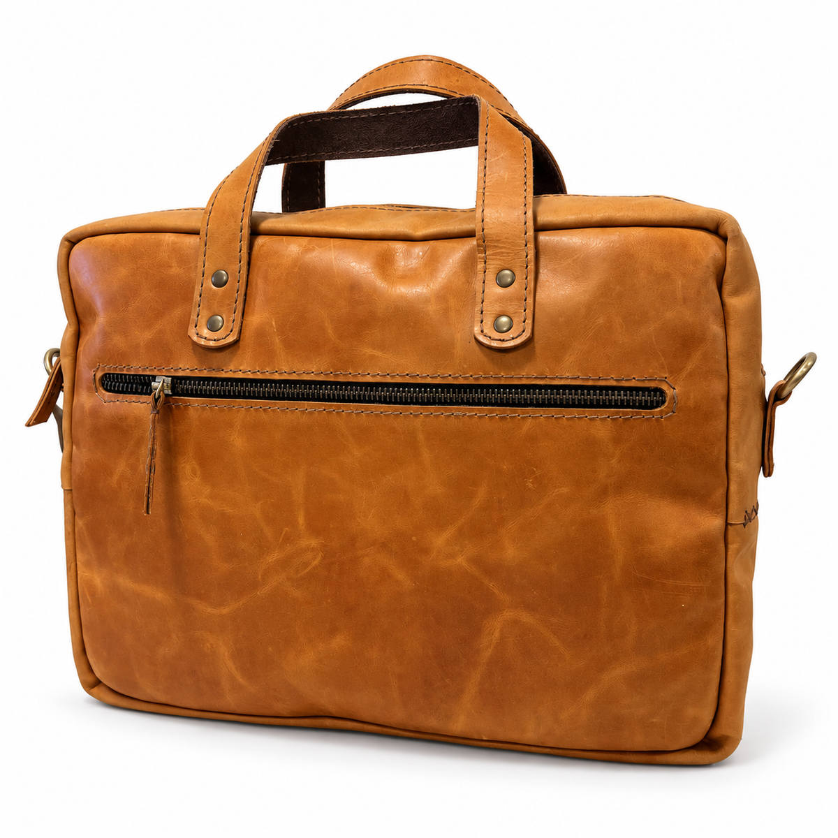 El Darweesh Outlet Laptop Bag 13 inch Tan 2