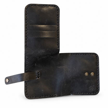 El Darweesh Outlet Trifold Wallet Black 3