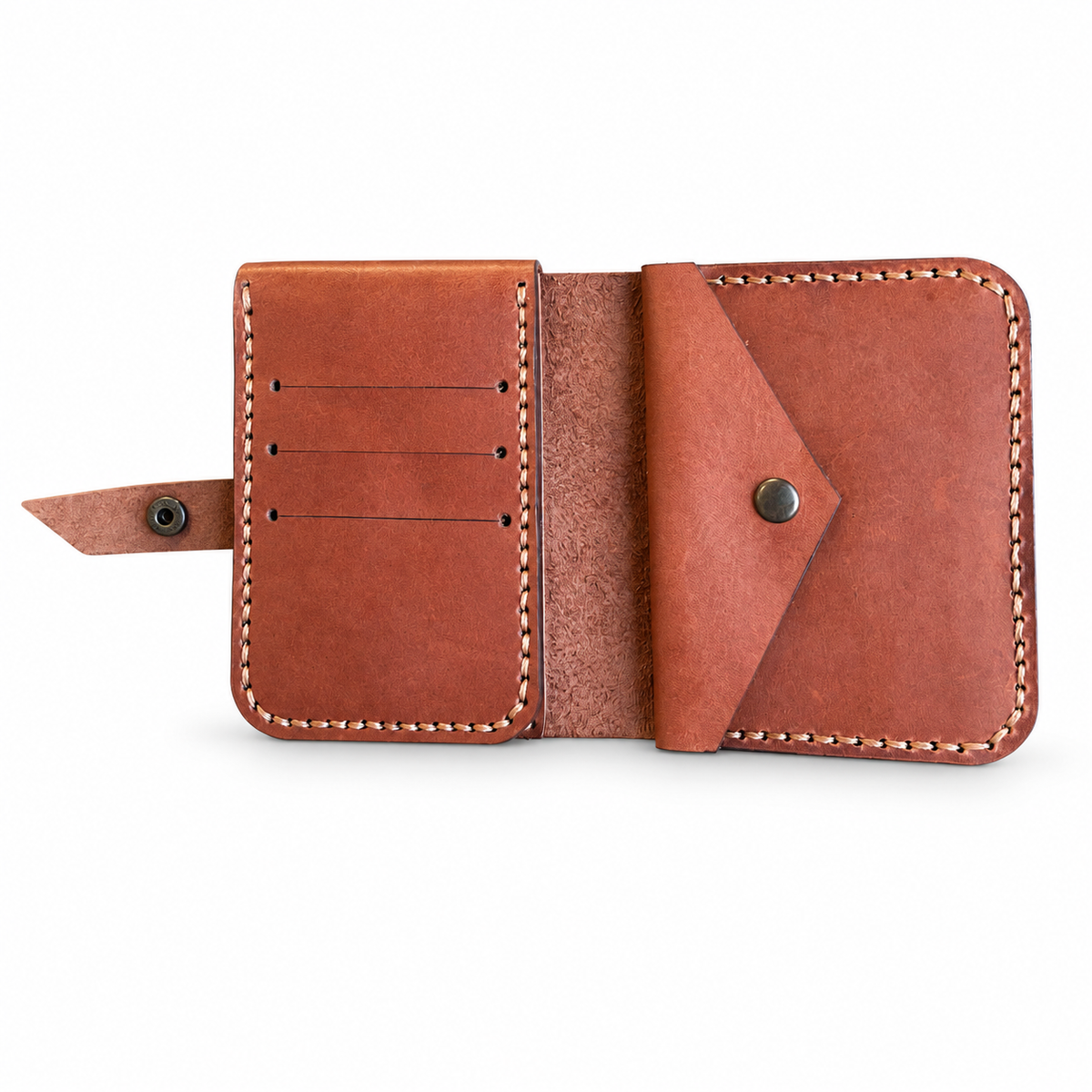 El Darweesh Outlet Trifold Wallet Brown 3