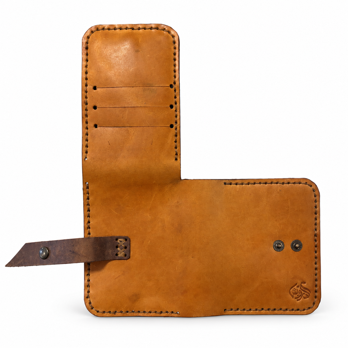 El Darweesh Outlet Trifold Wallet Tan 2