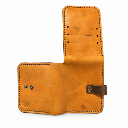 El Darweesh Outlet Trifold Wallet Tan Brown 2
